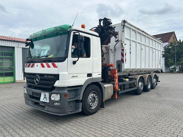 Camion ampliroll Mercedes-Benz Actors 3241 / 8x2-6 / Atlas 165 + Funk / VDL — occasion 2008