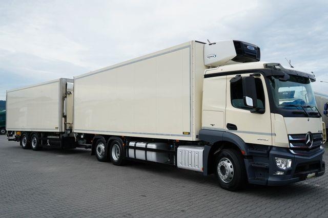 Camion frigorifique Mercedes-Benz ACTROS / 2540 / ACC / E 6 / ZESTAW PRZEJAZDOWY — occasion 2018