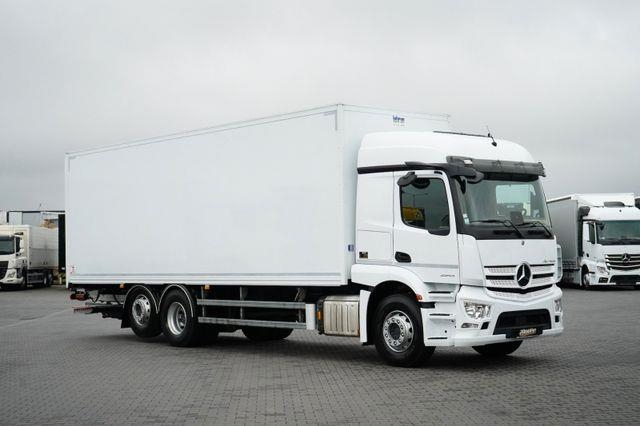 Camion fourgon Mercedes-Benz ACTROS / 2543 / E 6 / MP 5 / KONTENER + WINDA — occasion 2019