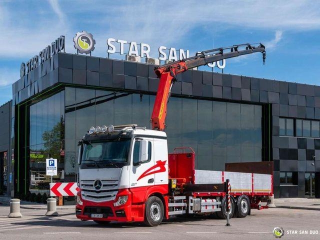 Mercedes-Benz Actros 2542 6x2 Palfinger PK 22002 EH Crane