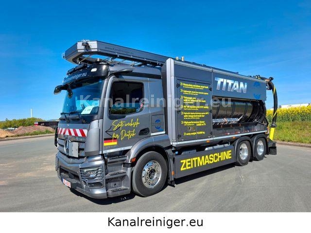 Mercedes-Benz Actros 2546 L 6x2 BL Krüger Sauger SSP12-2 GAK