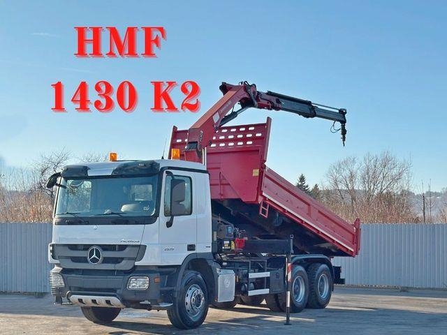 Mercedes-Benz ACTROS 2636* KIPPER 5,25 + BORDMATIC / 6x4