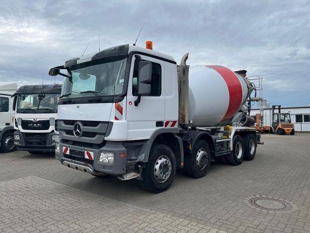 Camion malaxeur Mercedes-Benz Actros 3241 B 8x4 Betonmischer Deutsch Top Lieb — occasion 2013