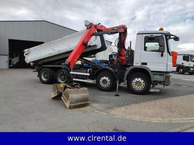 Mercedes-Benz Actros 3241+Container-Bordmatik+EpsilonKran+FUNK