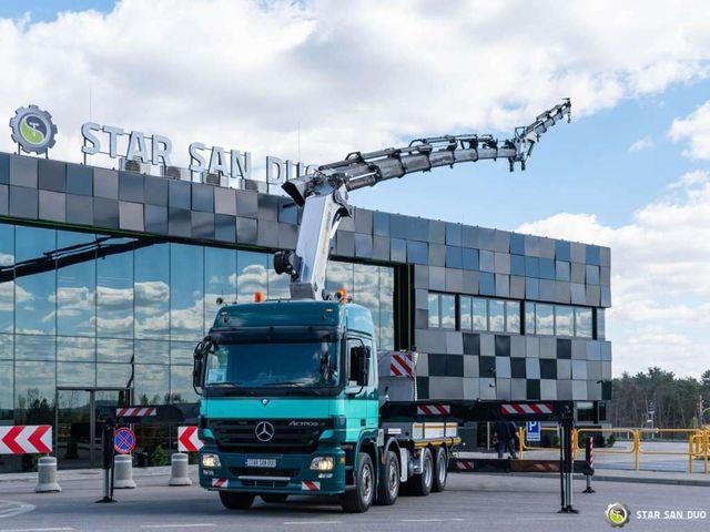 Mercedes-Benz ACTROS 3258 8x4 Palfinger PK 72002 Crane