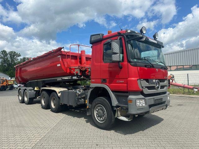 Mercedes-Benz Actros 3344 AS / Kipper / Abroller / Auflieger