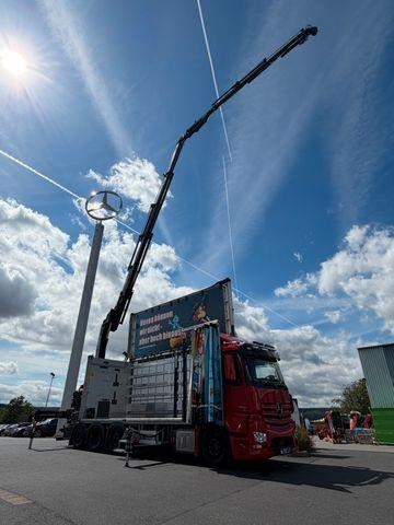 Mercedes-Benz Actros 3645 8x2/6 Hiab 358 E-5 Jib 70X-3 Hubdach