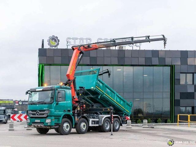 Mercedes-Benz ACTROS 4151 8x4 Palfinger PK 30002 K Crane Tipp