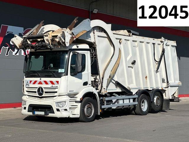 Mercedes-Benz Antos 2533 6x2 FAUN Frontpress 533 Überkopflader