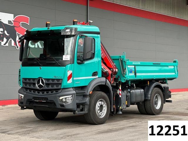 Mercedes-Benz Arocs 1832 K 4x2 MEILLER &amp; FASSI F120B LK