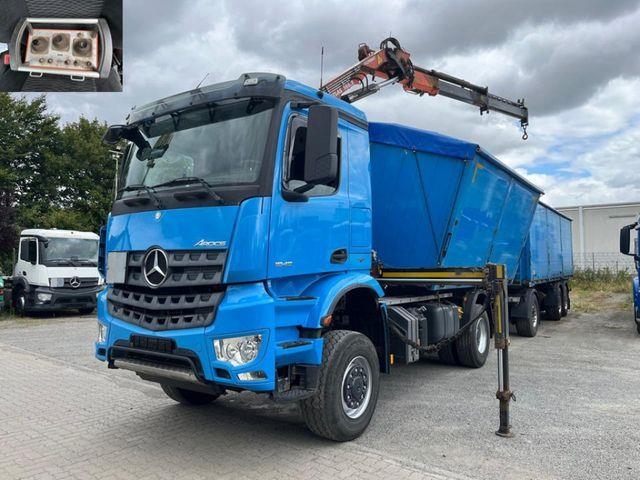 Mercedes-Benz Arocs 1845 AK 4x4 2-Achs Allradkipper Kran Funk+