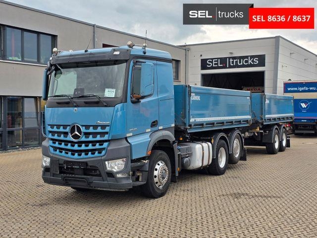 Mercedes-Benz Arocs 2546 / Dreiseitenkipper / KOMPLETT !! / 6D