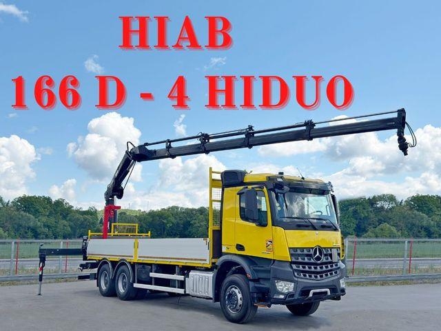 Mercedes-Benz AROCS 2636 *HIAB 166 D-4 HIDUO + FUNK* 6x4