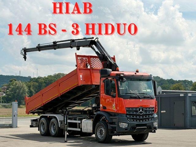 Mercedes-Benz AROCS 2640 *HIAB 144 BS - 3/FUNK + * 6x4