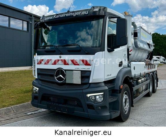 Mercedes-Benz AROCS 2646 6x2 / Sauger KRÜGER SSP 14-1