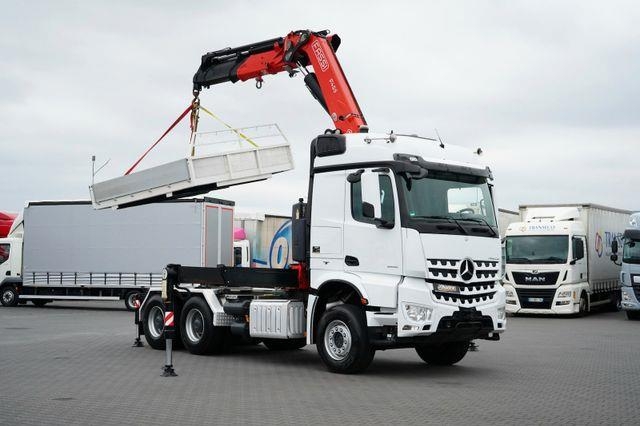Mercedes-Benz AROCS / 2651 / 6 X 4 / FASSI F 455 / WYS. 14,6 M