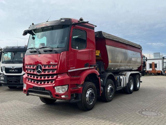Camion benne Mercedes-Benz Arocs 3245 K 4 Achs Muldenkipper Meiller Thermo — occasion 2020