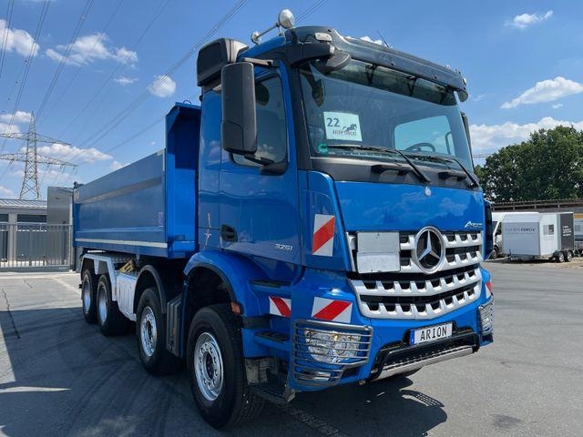 Camion benne Mercedes-Benz Arocs 3251 Dreiseitenkipper/LEITNER/Bordmatik/E6 — occasion 2015