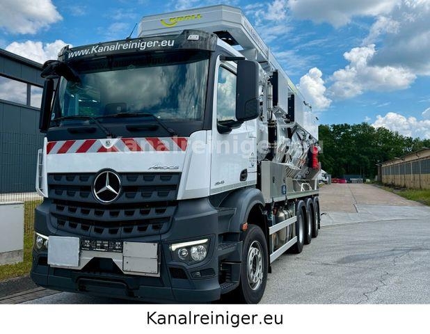 Mercedes-Benz AROCS 3545 L 8x4 BL - Kroll ADR Sauger WRP