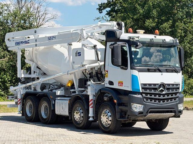 Mercedes-Benz AROCS 3743 * Betonpumpe + FUNK * 8x4 * TOP