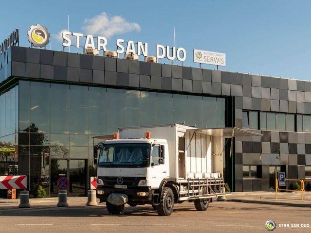 Châssis-cabine Mercedes-Benz Atego 1226 4x4 mobile workshop chassis — occasion 2014
