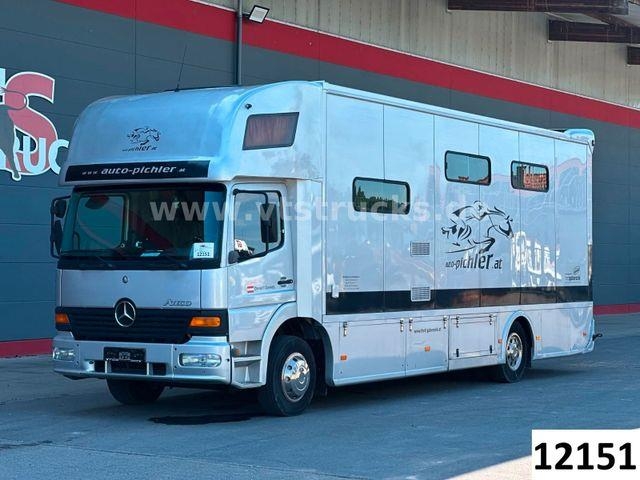 Mercedes-Benz Atego 1218L Pferdetransporter mit Wohnabteil