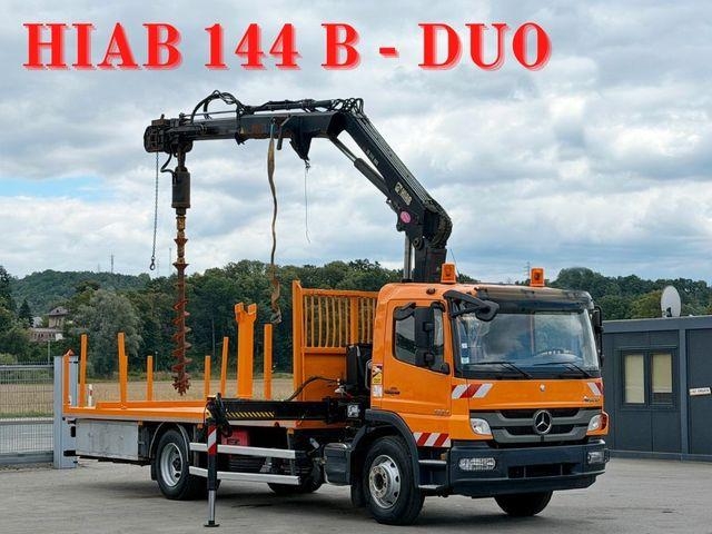 Mercedes-Benz ATEGO 1324 * HIAB 144 B - DUO + Bohrgerät * TOP