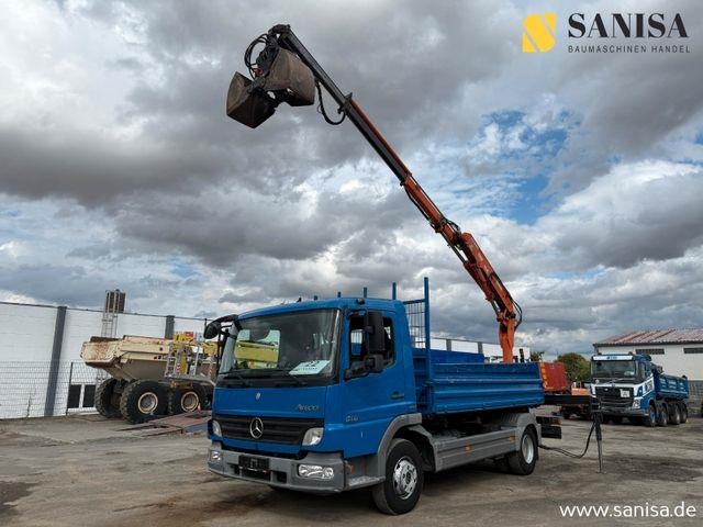 Mercedes-Benz Atego 818/918/MEILLER 3.S-Kipper/TEREX 65.2-A2L
