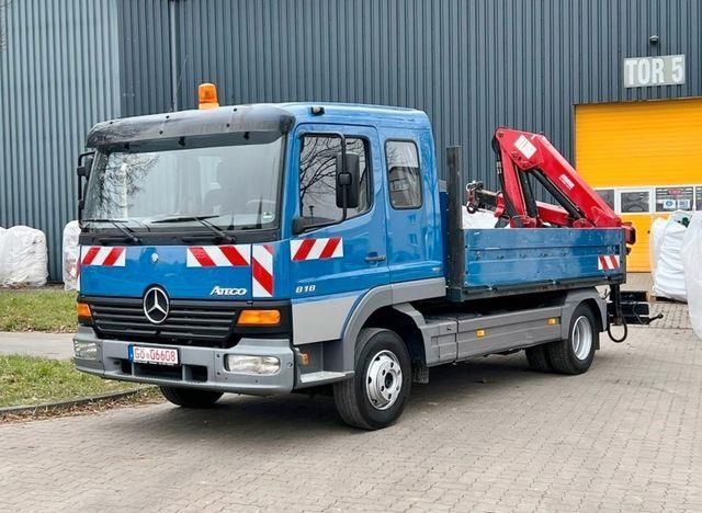 Mercedes-Benz ATEGO 818 - Pritsche - Kran - 137 TKm