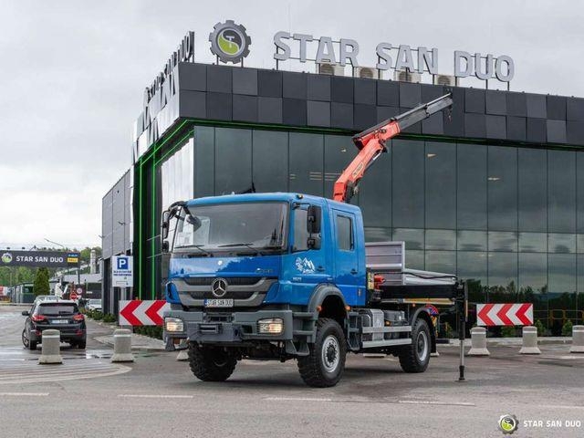 Mercedes-Benz AXOR 1829 4x4 Palfinger PK 8501 Crane