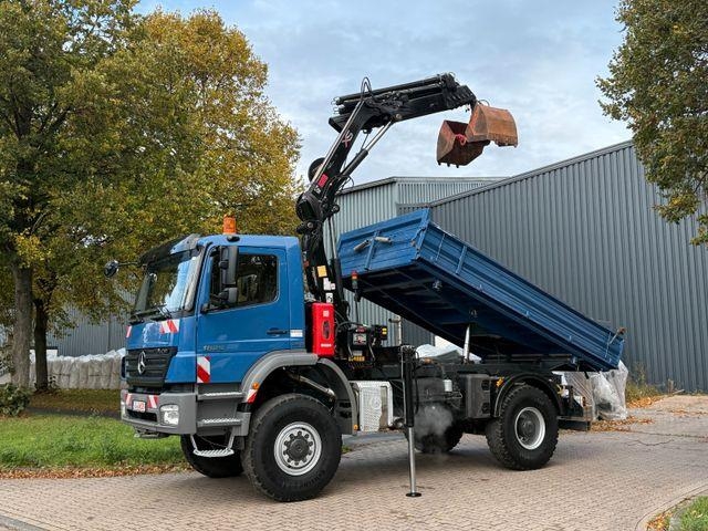 Mercedes-Benz AXOR 1829 - 4x4 - 172 TKm - Kran Hiab 099ES-5