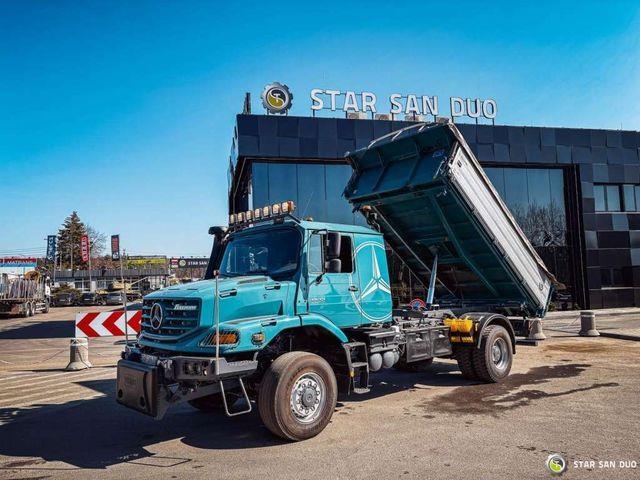Mercedes-Benz Zetros 1833 4x4 Kipper Camper Chassis