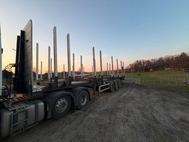 Pavic HTS 24 Holz Holztransporter Holzanhänger Auflieg