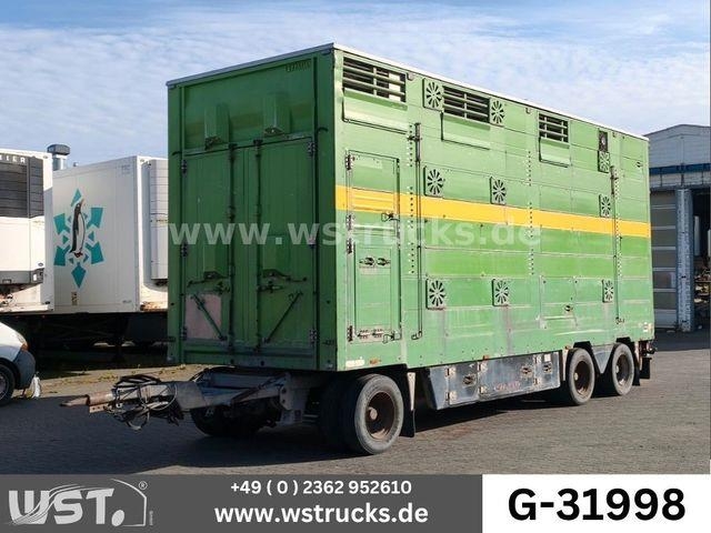 Pezzaioli 2 Stock RBA31F ausfahrbares Dach Viehanhänger