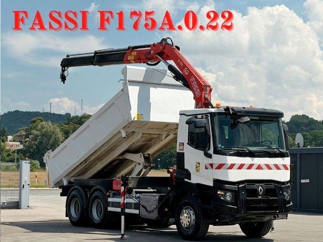 Renault C 380* KIPPER 5,20 m* KRAN/FUNK * TOPZUSTAND !