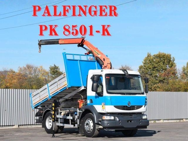 Renault MIDLUM 270 DXI *TIPPER 3,50m *PK 8501-K/FUNK