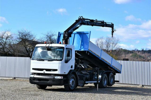 Renault Premium 320 *KIPPER 6,30m+HIAB 122B-2 DUO