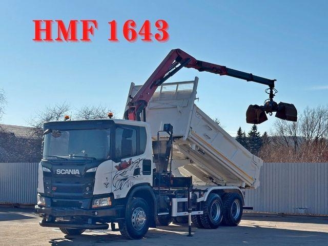 Scania G 410 Kipper 4,90m * HMF 1643 + FUNK *6x4