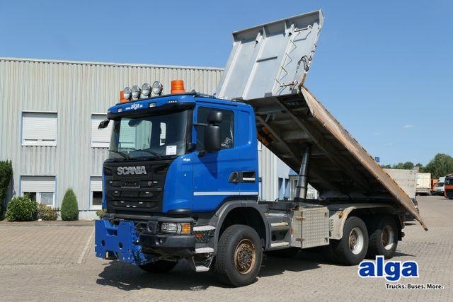 Scania G 450 6x6, Bordmatik, Anbauplatte, AHK, Hydr.,AC