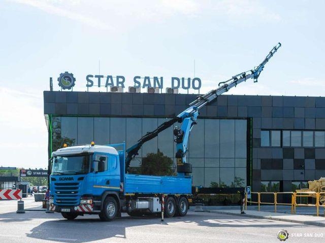 Scania G450 6x4 PALFINGER PK 42002 SH Fly Jib Crane