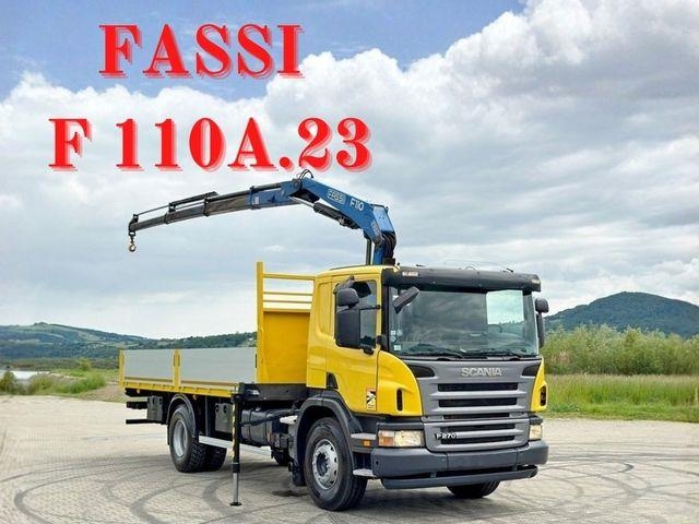 Scania P 270 * FASSI F110A.23 + FUNK * TOPZUSTAND