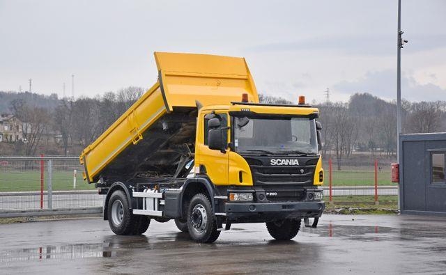 Scania P 280 Kipper 4,20m + BORDMATIC / TOPZUSTAND