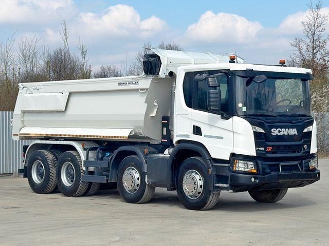 Scania P 410 XT * Kipper * 8x4 * TOPZUSTAND !
