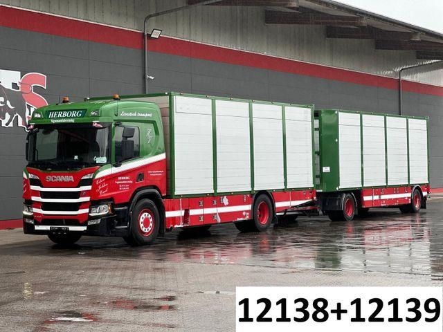 Scania P410 4x2LL HFR 1.Stock Viehzug/NAVI/KLIMA/ALU