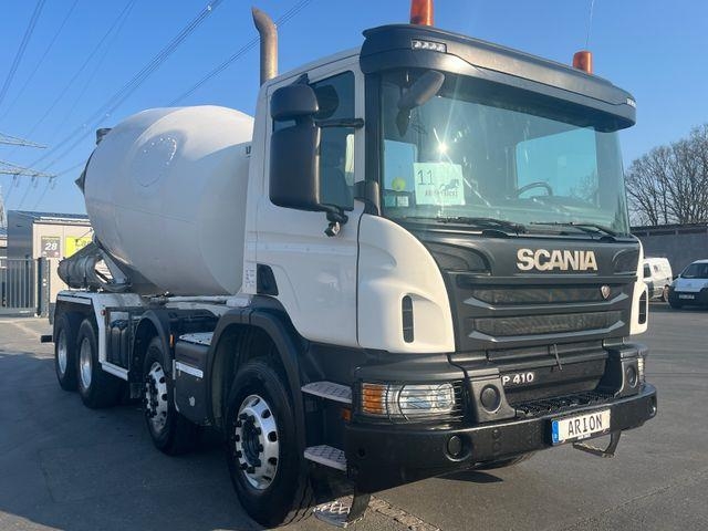 Camion malaxeur Scania P410 8x4 BB Betonmischer/LIEBHERR/904FL/9m3/EU6 — occasion 2017