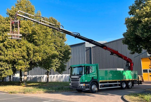 Scania P410 - EURO6 - Kran - LIFT - LENK - 1. Hand