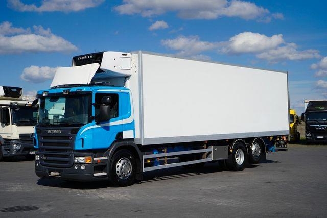 Scania / R 380 / E 5 / CHŁODNIA + WINDA / 23 PALET / OŚ