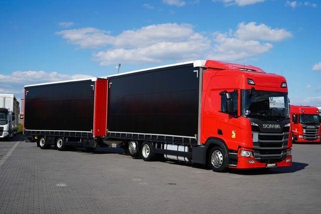 Scania R 450 / ACC / EURO 6 / ZESTAW PRZEJAZDOWY 120 M3