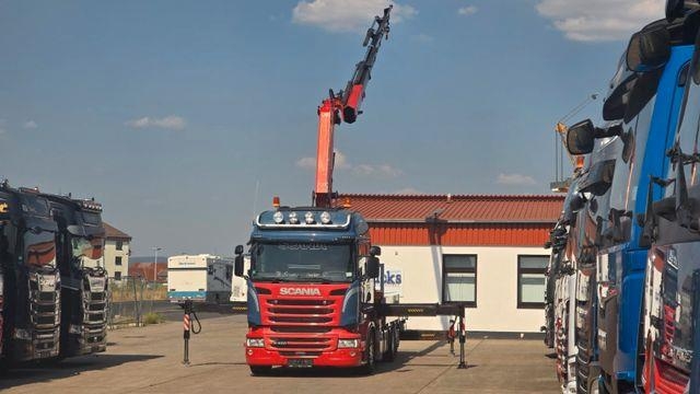 Scania R 490 * RETARDER * FASSI 14 M * LENK/LIFTACHSE *
