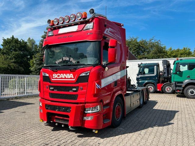 Scania R450 SZM +PK58002 TEC7 Kran 6x2